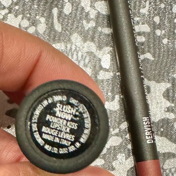 MAC Cosmetics Dervish Lip Liner Pencil Slush Now Power Kiss Lipstick Bundle - Picture 12 of 16